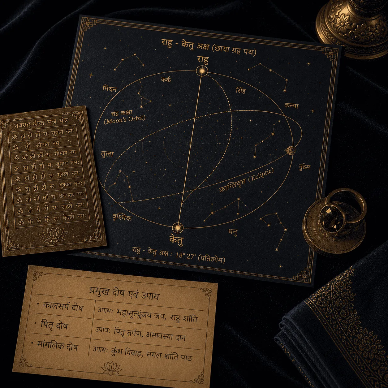 Karmic and planetary imbalances affecting stability